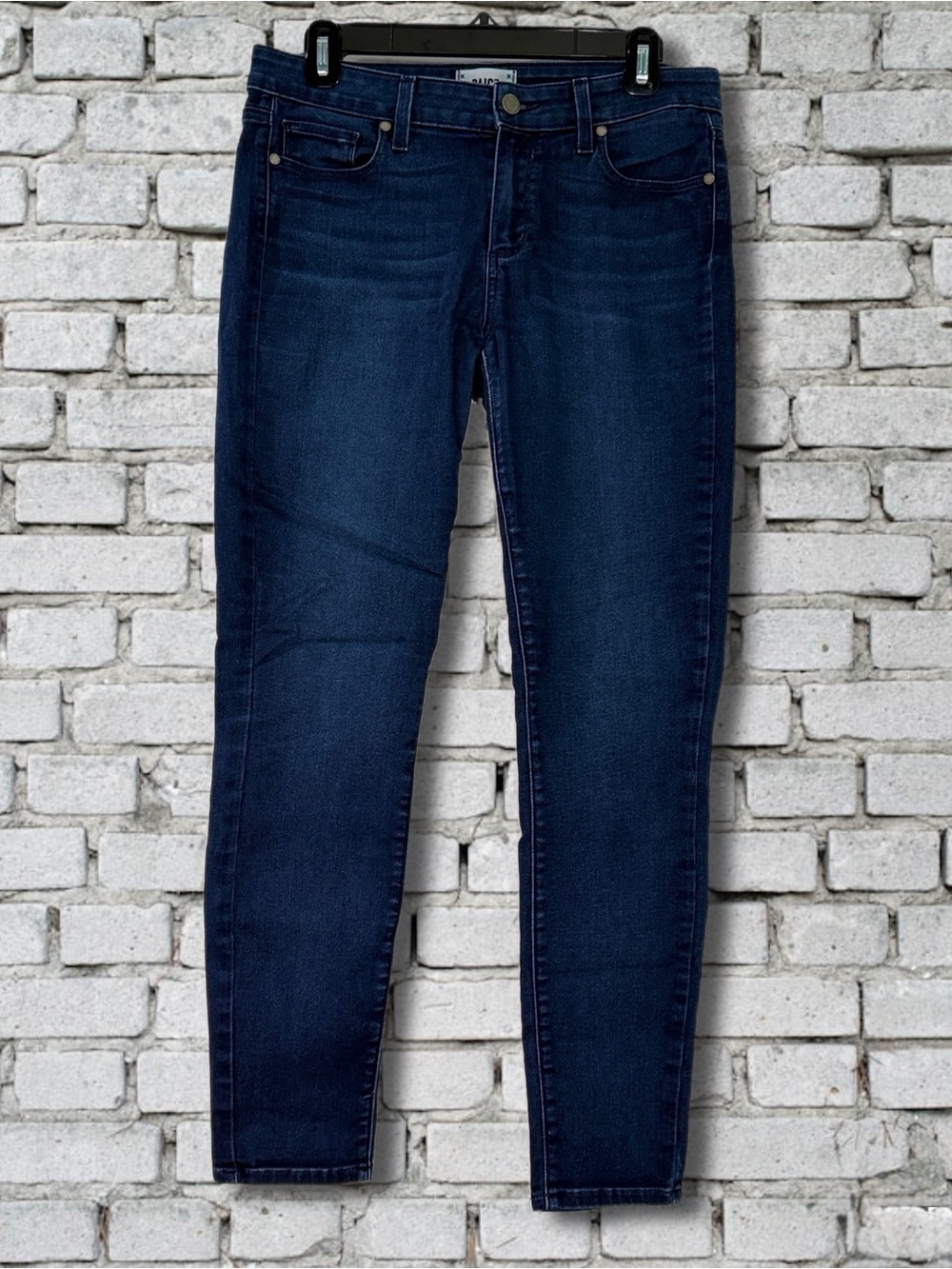 Women’s Paige Verdugo Ankle Dark Wash Skinny Jeans Size 30